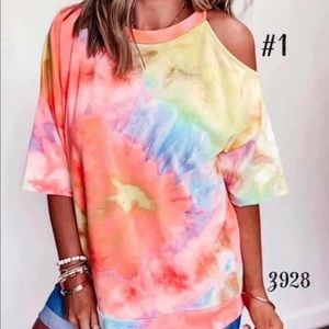 Boutique tie dye shirt